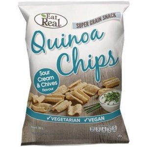 Buy Quinoa Chips Sour Cream Chives Flavour 80g by Eat Real