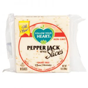 Buy Vegan Cheese Slices Various Pepper Jack by Follow Your Heart